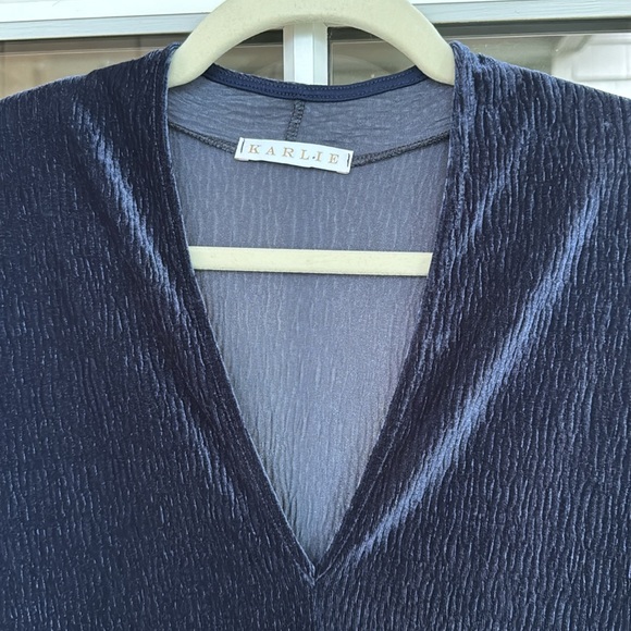 Karlie, Navy Dress, Size Small - Picture 2 of 5